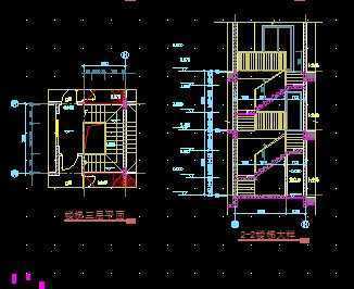 某四拼别墅建筑工程施工图免费下载 - 别墅图纸 - 土木工程网